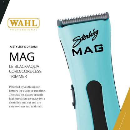 Wahl Professional Sterling Mag Cordless Trimmer Rotary Motor Lithium Ion Battery