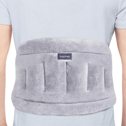 SuzziPad Microwave Heating Pad for Back Discomfort, Microwavable Heat Pads for Lumbar, Waist, Stomach, Neck Shoulder, Wrap with Moist Therapy, Warm & Cold Compress