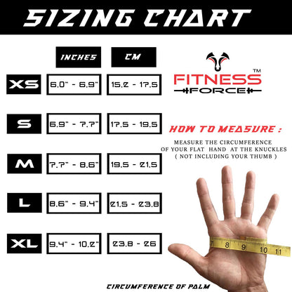 FITNESS FORCE Ventilated Weightlifting Gloves Workout Gloves for Men & Women with Built-in Wrist Wraps Fingerless Gym Gloves for Men Perfect for Exercise Fitness, Weight Lifting, Cross Training