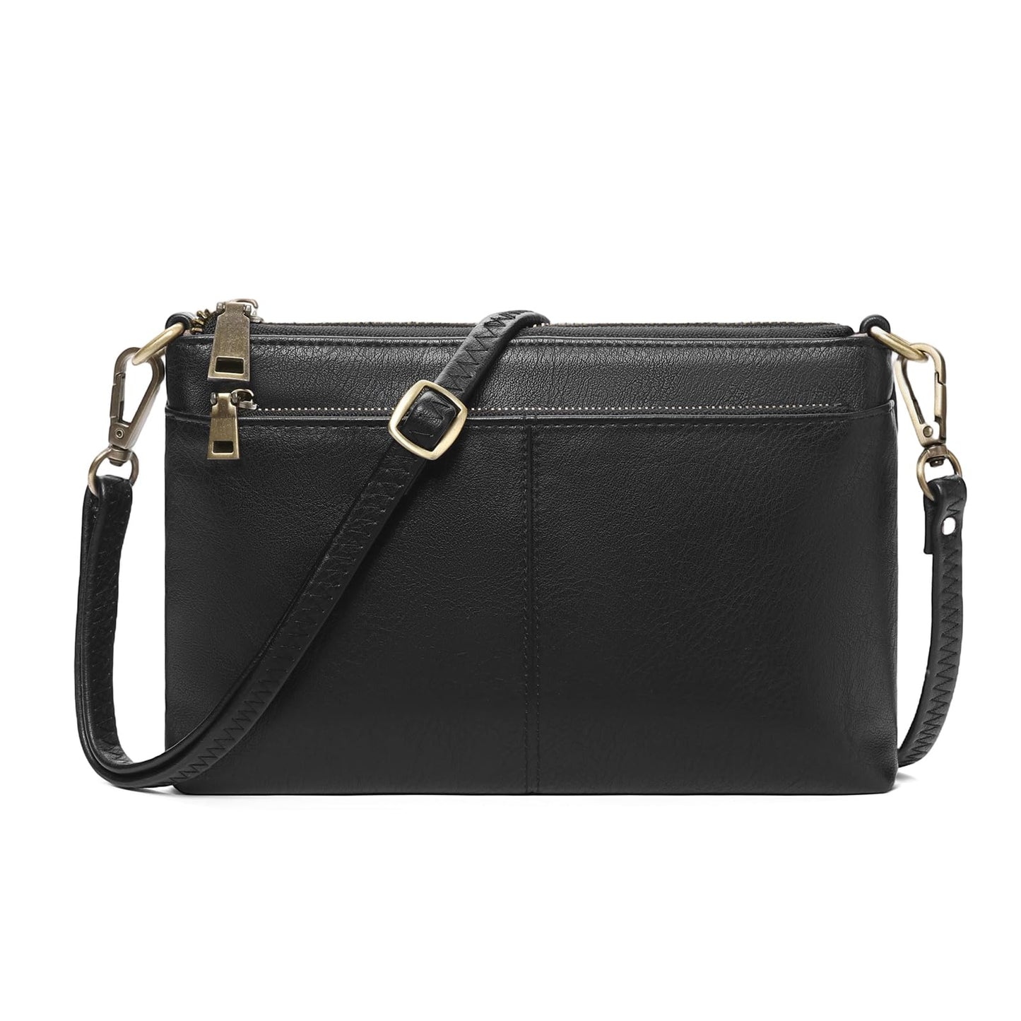 SENDEFN Leather Crossbody Bag for Women Small Clutch Purses Crossbody Shoulder Handbag Wallet Purses RIFD Card Slots