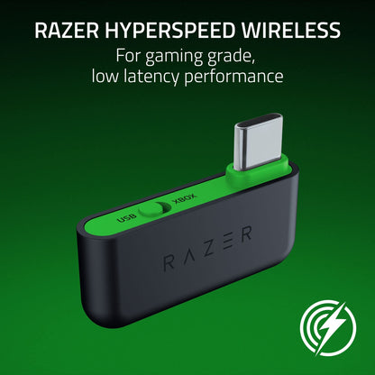 Razer Kaira HyperSpeed Wireless Gaming Headset for Xbox Series X|S, Xbox One, PC: TriForce 50mm Drivers - HyperClear Cardioid Mic - Low Latency Bluetooth - Up to 30 Hour Battery Life - Black