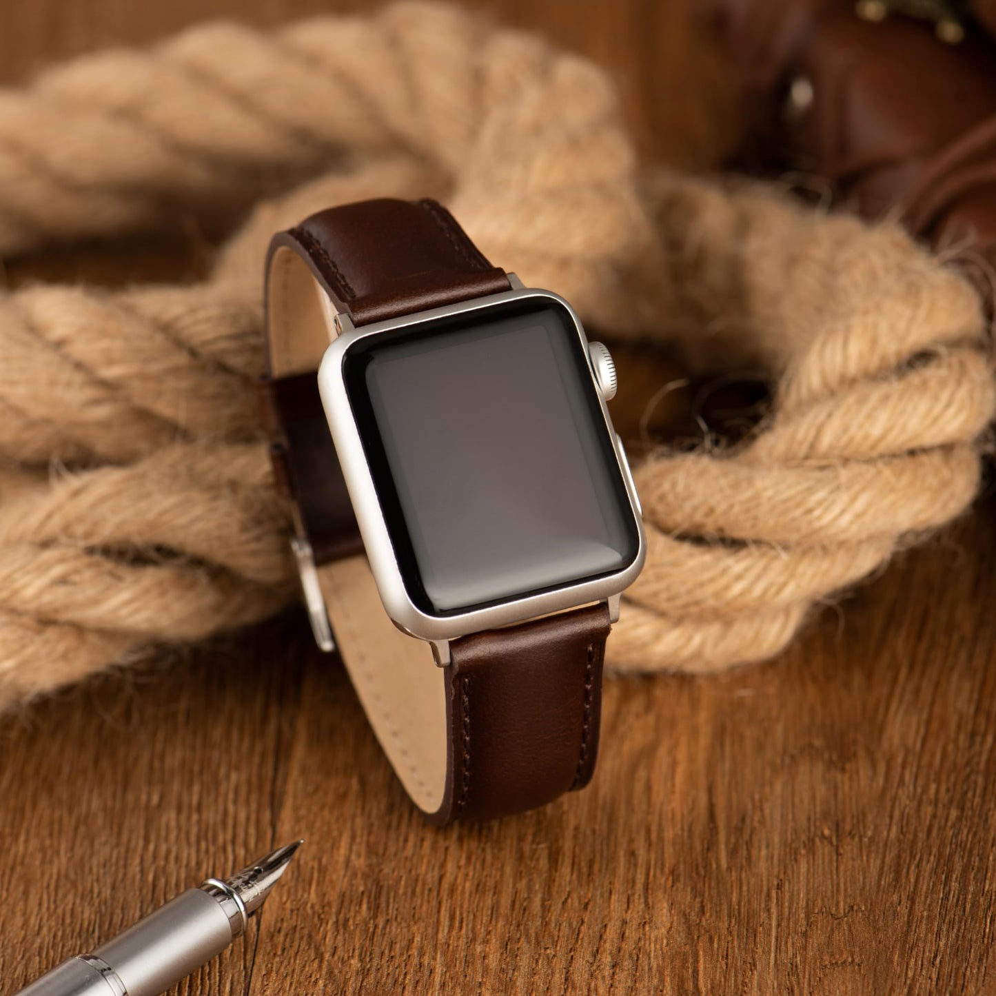 CORROPELLE Leather Watch Bands Compatible with Apple Watch 42mm 41mm 40mm 38mm for Men Women, Top Grain Genuine Leather Straps Replacement Band for iWatch Series 11 10 9 8 7 6 5 4 3 2 1 SE3 SE2 SE