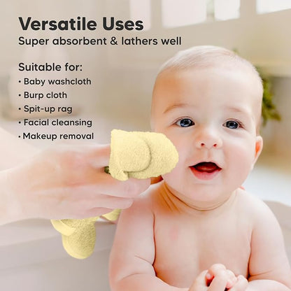 6-Pack Baby Washcloths