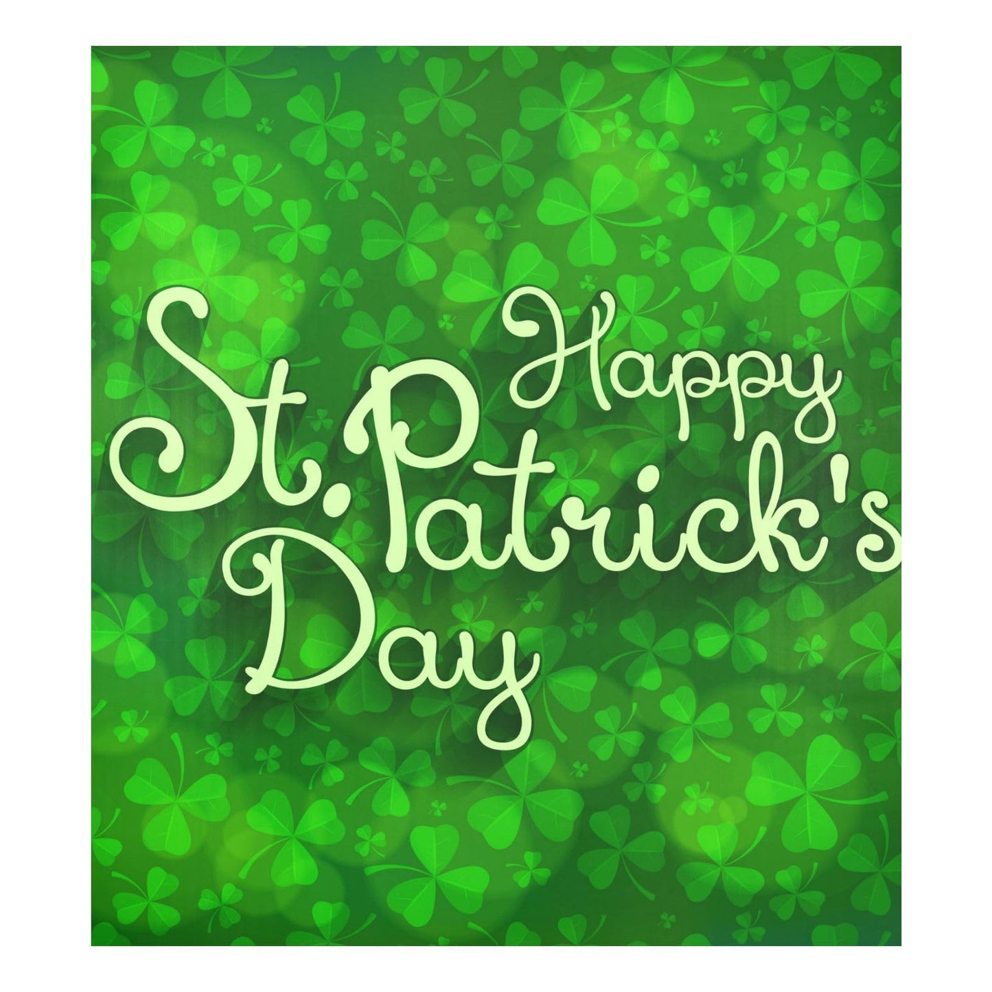 Kigai St. Patrick's Day Clover Dishwasher Magnet Cover, Reuseable Kitchen Fridge Door Magnet Sticker, Waterproof Refrigerator Microwave Magnet Cover Hoilday Party Decor, 23 x 26 Inch