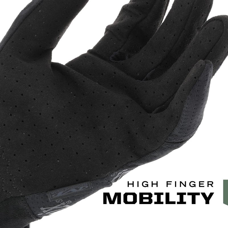 Mechanix Wear Specialty Vent Tactical Gloves - Ventilated Precision Fit High-Dexterity Field Work Gloves - Touchscreen Compatible & Machine Washable - X-Large - Covert Black