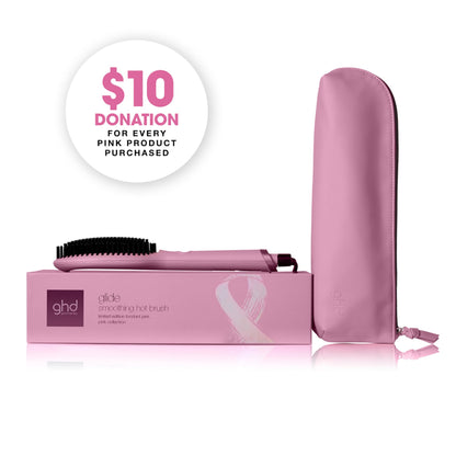 ghd Glide Hot Air Brush | Professional Smoothing Blow Dryer Brush, Ceramic Hair Straightener, and Styler