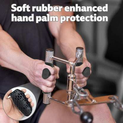 Original Weight Lifting Grips for Men Women Deadlifts, Ergonomics Rubber Gym Grips for Women Hand Palm Protection Gym Gloves, Soft Workout Grips for Weight Lifting Exercise Bodybuilding