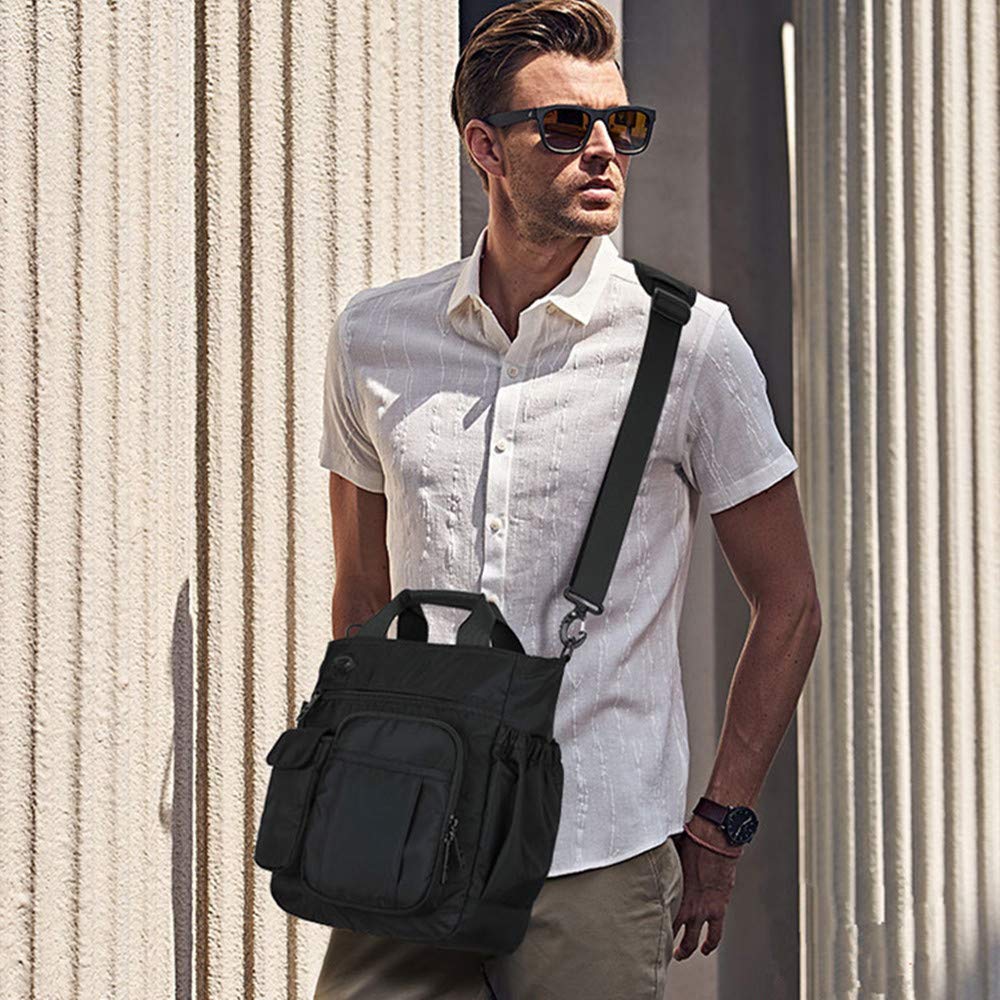 AlwaySky Crossbody Messenger Bag Business Sport Travel Multifunctional Shoulder Bag Laptop Bag Men Women
