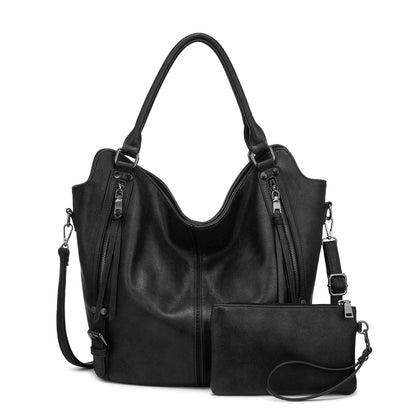 Tote Bag for Women PU Leather Shoulder Bags Fashion Hobo Bags Large Purse and Handbags with Adjustable Shoulder Strap