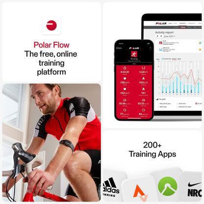 Polar Verity Sense - Optical Heart Rate Monitor Armband - ANT+, Dual Bluetooth, Black, M-XXL