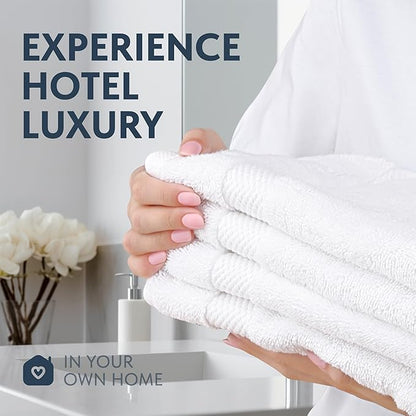 Luxury White Hand Towels
