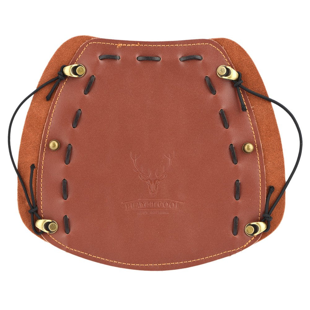 Dilwe Arm Guard, Archery Leather Arm Guard Strap Armband for Bow