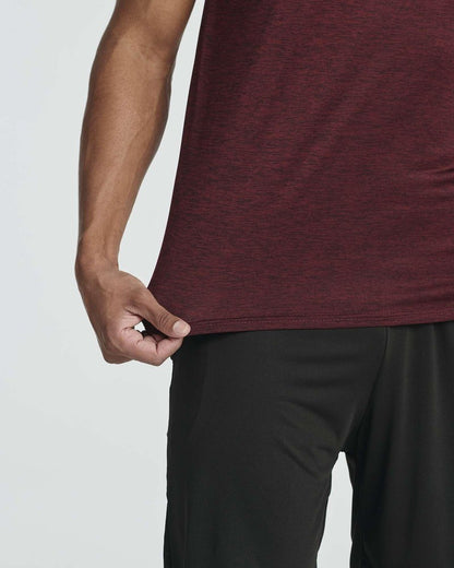 Real Essentials 5 Pack: Men's Dry-Fit Short Sleeve Crew Neck T Shirts Fitness Running Gym Workout Cool Exercise Athletic Tee, Set 1, Large