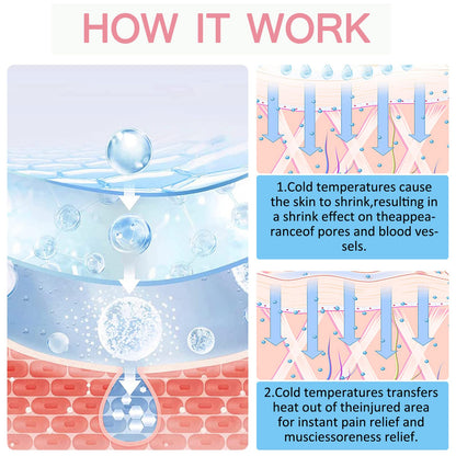 RoseFlower Facial Ice Roller, Ice Roller for Face Eyes Body, Reusable Ice Mold for Face Effectively Remove Puffiness, Reduce Pores, Sunburn Repair, Gua Sha Beuty Tool - LeakProof #8