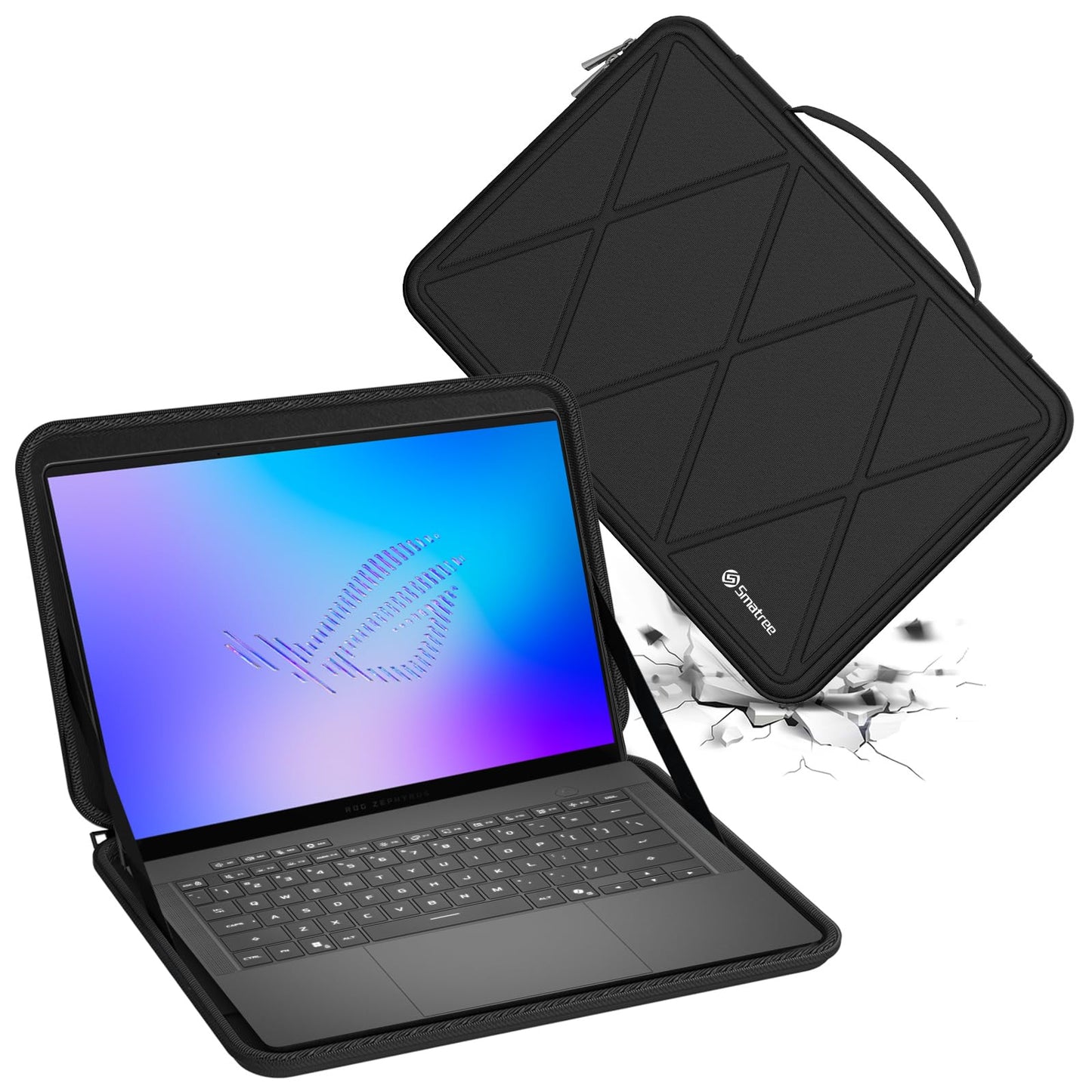 Smatree Hard EVA Protective Sleeve Case Compatible for 14 inch ASUS ROG Zephyrus G14 2026 GU405/2025/2024/2023, for ASUS ROG Zephyrus G14 Laptop Notebook Bag (X8253)