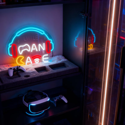 Neonawall Man Cave Neon Sign for Wall Decor Light Up Business Led Sign Boys Birthday Party Signs Led Decorative Night Signs Game Room Decorations Christmas Party Gifts for Husband Boys Playing Room