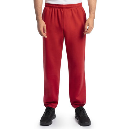 Fruit of the Loom Men's Eversoft Fleece Sweatpants & Joggers, Sweatpants-Red, 3X-Large