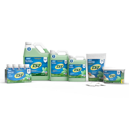 Camco 40227 TST Fresh Scent RV Toilet Treatment, Formaldehyde Free, Breaks Down Waste And Tissue, Septic Tank Safe, Treats up to 32 - 40 Gallon Holding Tanks (128 Ounce Bottle)