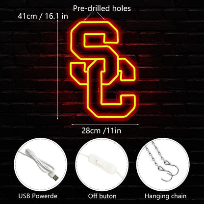 AHlove Team Neon Signs，Neon Signs for Wall Decor，LED Neon Lights for Bedroom、Game Room、or Man Cave，Birthday、Christmas Gifts for kids