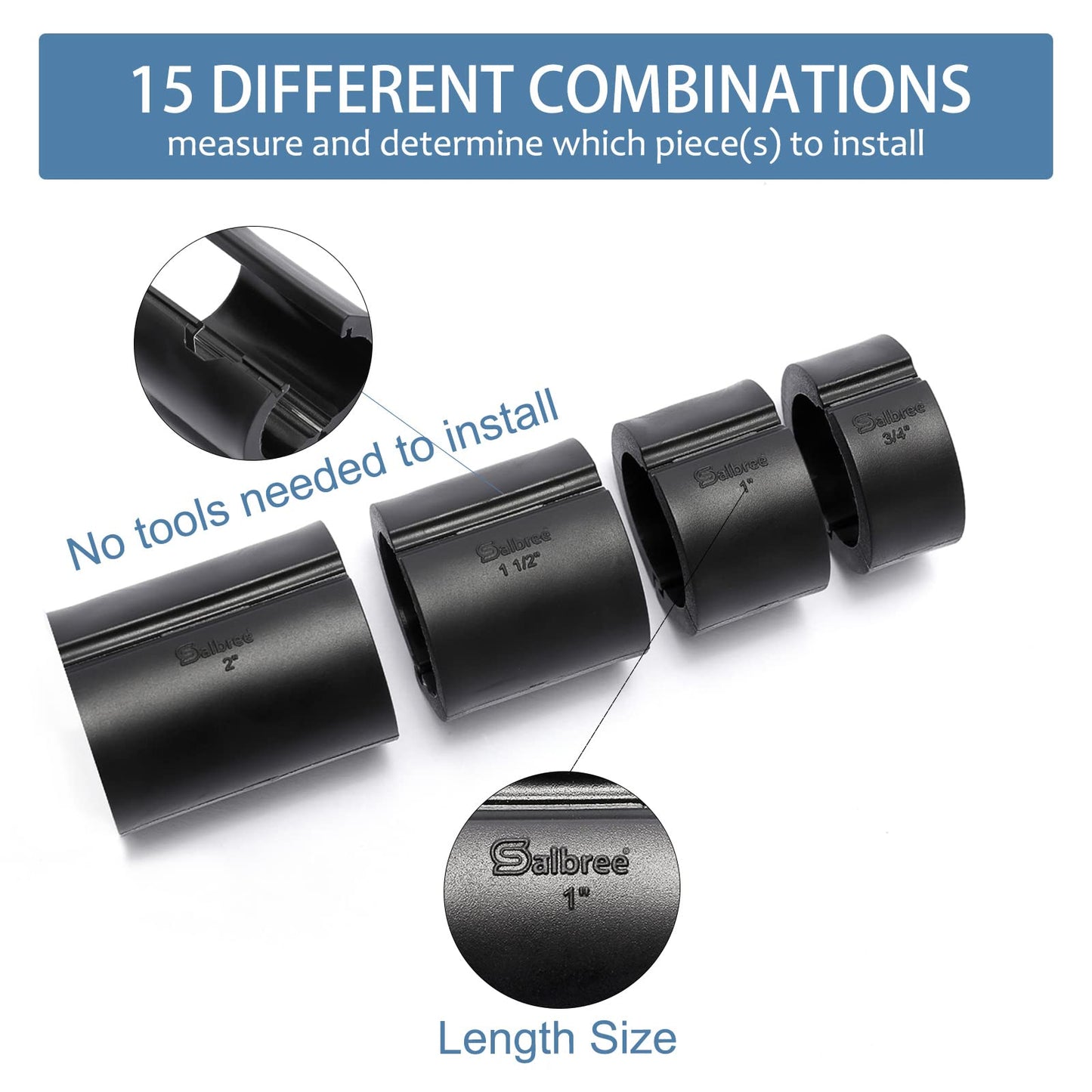Salbree Office Chair Hero Fix Attaches Clamps to Large Cylinder Piston Stops Your Chairs from Sinking When Computer Hydraulic Lift Has No Gas Stop Replacement