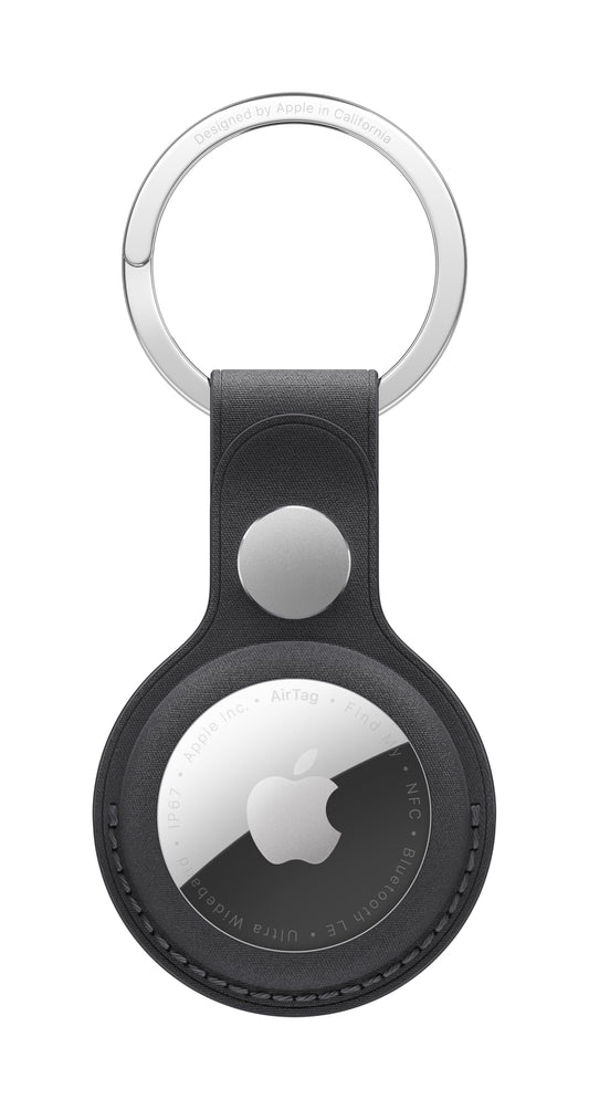 Apple AirTag FineWoven Key Ring - Black