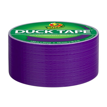 Duck 283138 Tape, Purple Duchess, 1.88 inches x 20 Yards, Single Roll, Multicolor, 60 Foot