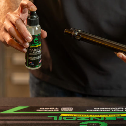 Clenzoil Two-Step Firearm Cleaning System – Carbon Cleaner & CLP Lubricant – Deep Fouling Removal, Long-Lasting Protection, Safe on All Finishes – USA Made (2-Bottle Kit)