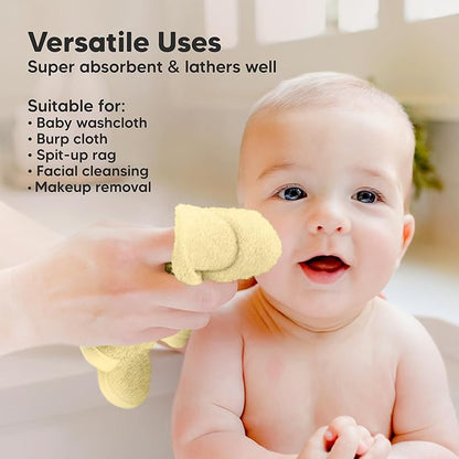 6-Pack Baby Washcloths