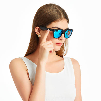 GS01 Smart Bluetooth Sunglasses, Audio Sunglasses With Speaker, UV400 Polarized lens, Open Ear Music, Touch Control