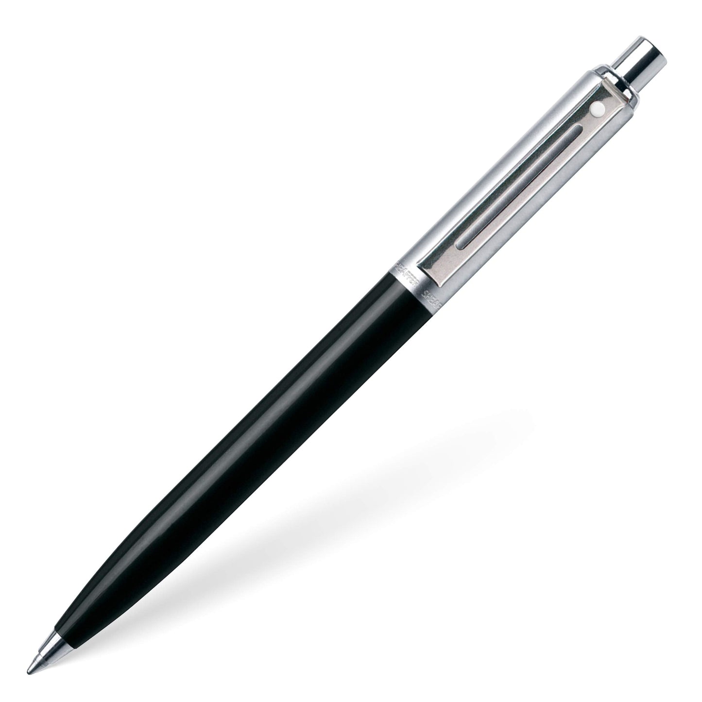 Sheaffer Sentinel Black Ballpoint Pen with Chrome Trim