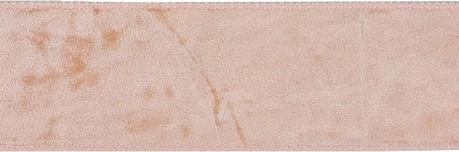 MEEDEE Rose Gold Velvet Wired Ribbon 2.5 Inch - 10 Yards Crushed Velvet for Christmas Tree Decoration, Wreath Supplies, Crafts Bow