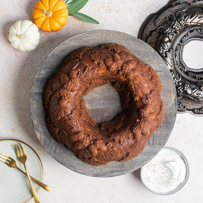 Nordic Ware Autumn Wreath Bundt, Bronze, 10 Cups