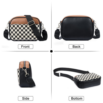 CLUCI Crossbody Bags for Women Trendy, Vegan Leather Shoulder Handbags，Purses for Women with Adjustable Wide Strap