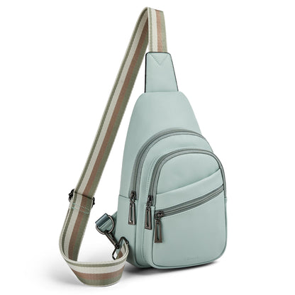 Sling Bag Crossbody Bags for Women Small Cross Body Bag Fanny Packs Chest Sling Purse for Daily Travel Leisure Sport