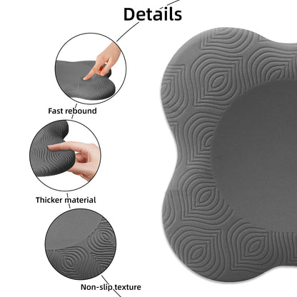 Yflingjie 2 packs Yoga Knee Pad Cushion Extra Thick for Knees Elbows Wrist Hands Head Foam Pilates Kneeling pad Yoga Knee Cushion Thick Exercise Pads for Knees Elbows Wrist Hands Head Foam Pilates