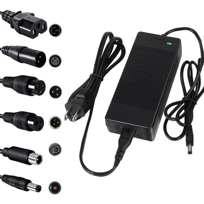 UL Certified 42V 2A 6-Prong Replacement Charger for 36V Electric Scooter & Hoverboard