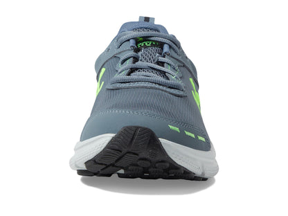 Under Armour Men's Charged Assert 10, (100) Gravel/Gravel/Lime Surge, 12, US