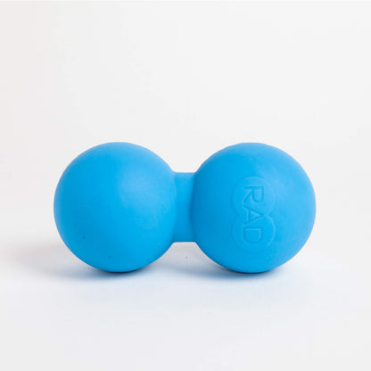 RAD Roller XL Peanut Roller Ball Massager - Soft Density Peanut Massage Ball - Myofascial Release for Back, Feet, Neck, Psoas - Suboccipital Release Device, Thoracic Spine Roller Balls
