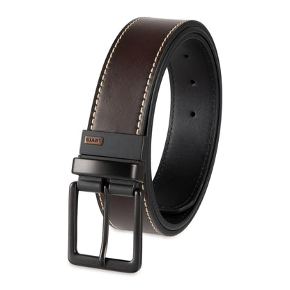 Levi's Men's Reversible Casual Jeans Belt, Brown/Black, Large (38-40)