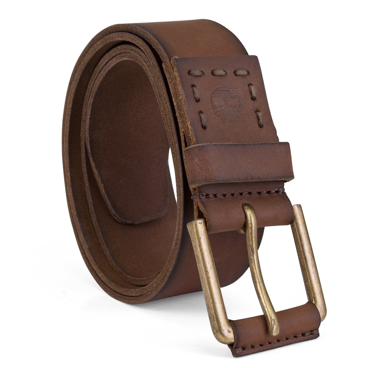 Timberland Men Big & Tall 40mm Pull Up Leather Belt, Brown, 46