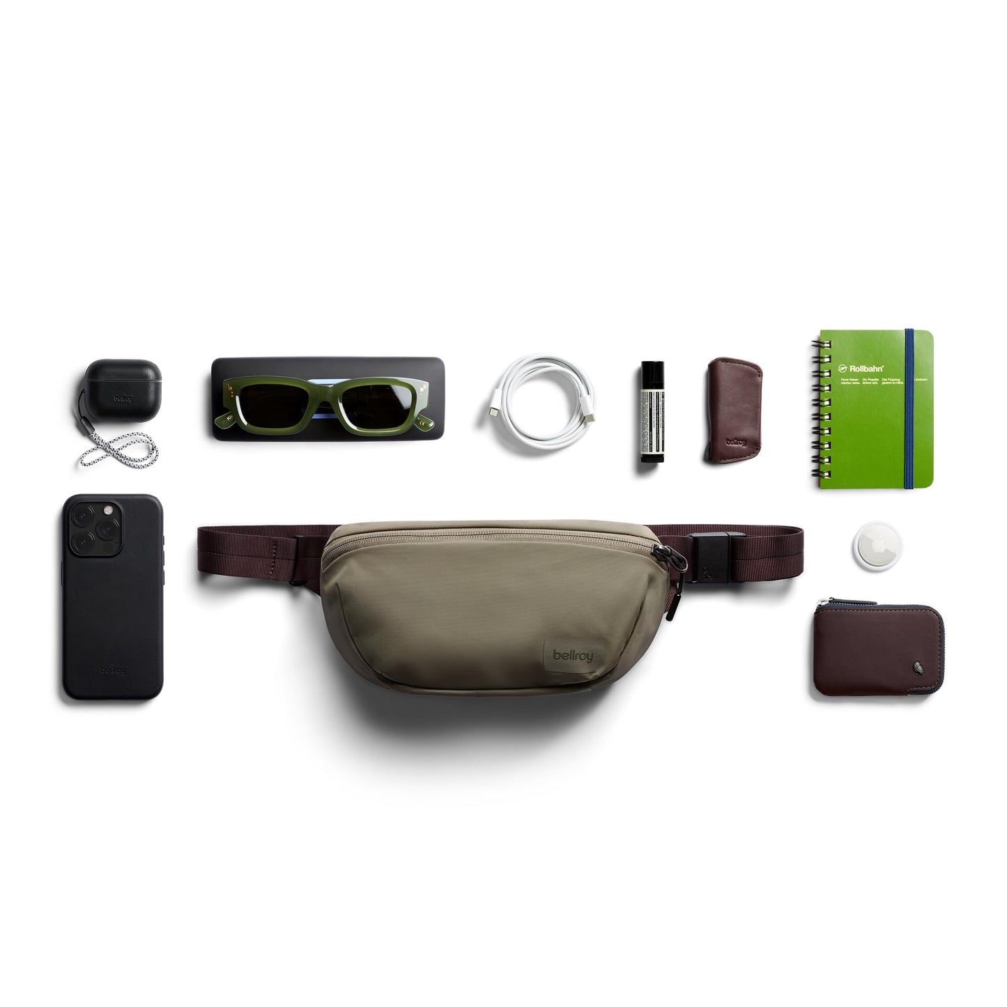 Bellroy Laneway Belt Bag (versatile crossbody sling bag, fanny pack) - SeaKelp
