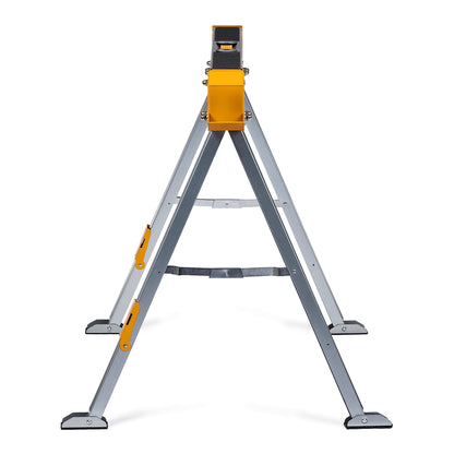 ToughBuilt - Folding Sawhorse/Jobsite Table - Sturdy, Durable, Lightweight, Heavy-Duty, 100% High Grade Steel, 41.5-Inch Easy Carry Handle - (TB-C550)