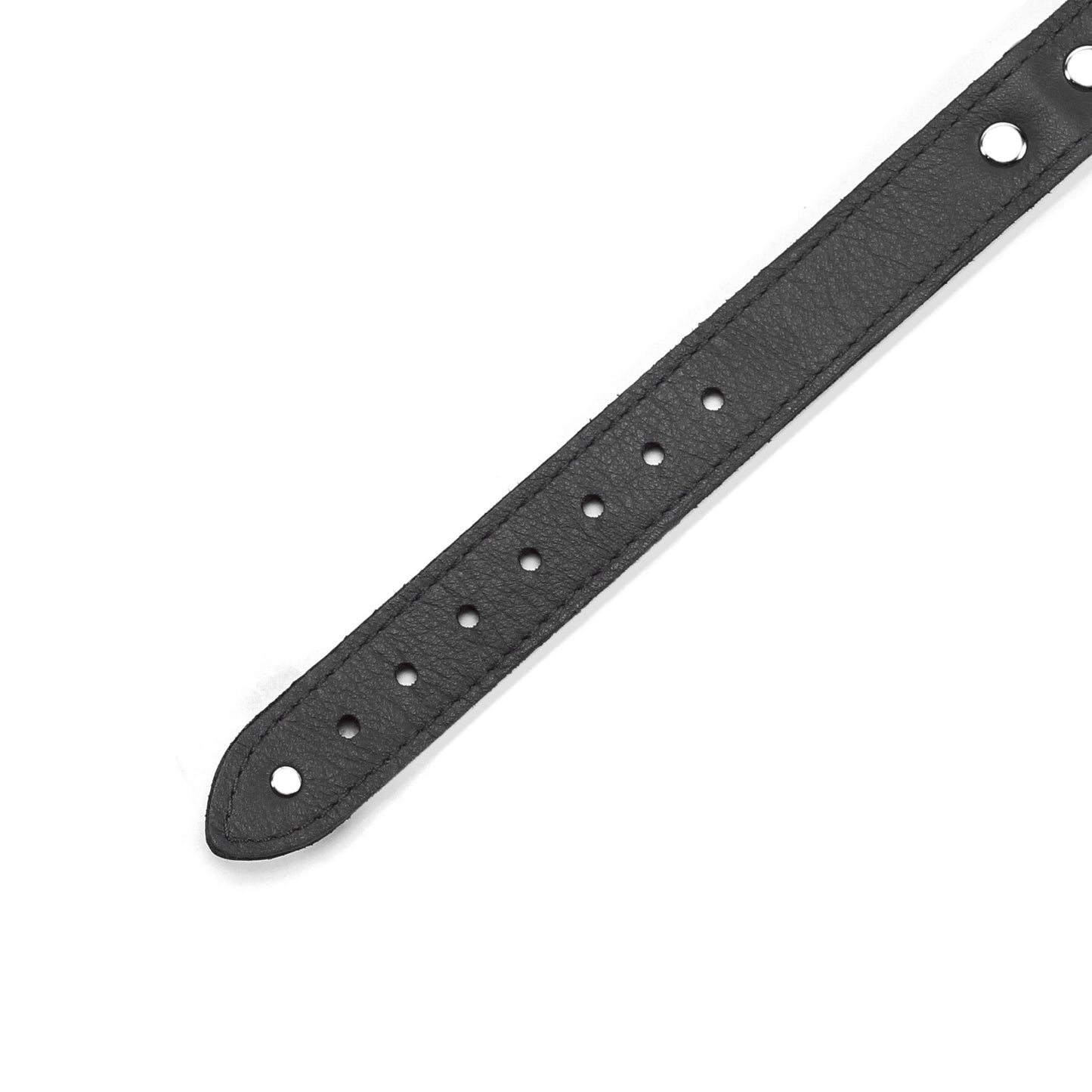 ODDO LEATHER Amelia Collar | Adjustable Premium Leather Neck Wrap for Women, Latigo Leather, Soft Lambskin Lining, Elegant Design, Specialty Choker Necklace - Black, Large, Fits 15.5" - 18.5" Necks