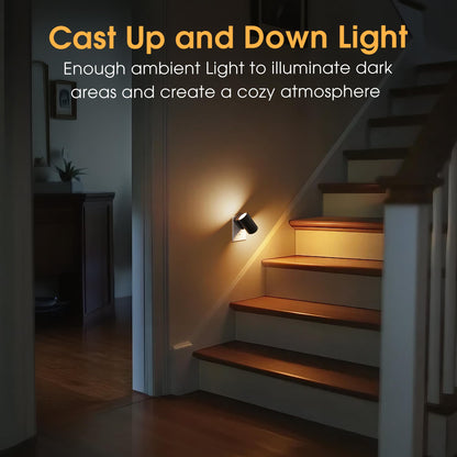 Briignite Night Lights Plug into Wall, Modern LED Night Light Plug in, Dusk to Dawn Sensor, Soft White 3000K, 0-100LM Adjustable Brightness, Dimmable NightLight for Hallway, Bedroom, Stairway, 2 Pack