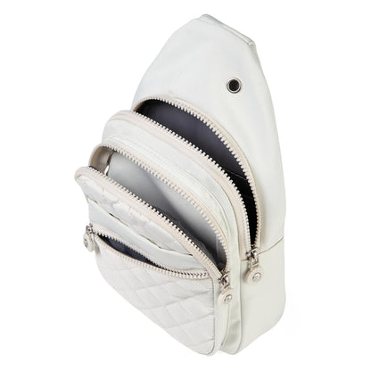 Crossbody Sling Bag Small Sling Backpack, Cross Body Bag Chest Bag for Women Men Travel Hiking Daypack