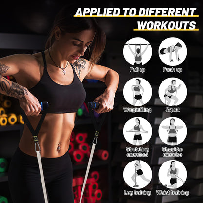 Resistance Bands Set, Pull Up Assistance Bands Pull Up Bands Exercise Bands for Men Women, Workout Bands for Working Out, Muscle Strength Training, Body Stretching