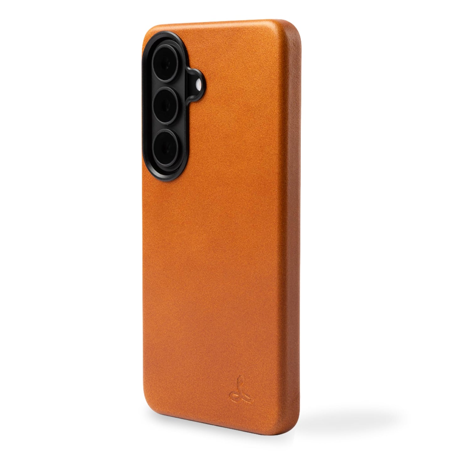 Snakehive Leather Case for Samsung Galaxy S26 - Slim Protective Case - Wireless Charging/Qi2 Compatible - Tan