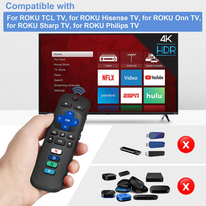 Replacement for Google-Chromecast-Remote, for Chromecast with Google TV Remote 4K/HD & Google TV Streamer 4K(Only for Snow Chromecast Google)