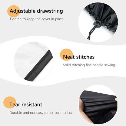 Tonhui Exercise Bike Cover, Upright Indoor Cycling Protective Cover Dustproof Waterproof Cover Ideal for Indoor Or Outdoor Use