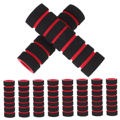 balacoo Replacement Sponge Roller Covers 4.33X1.25X1.57 Inch Foam Pads for Exercise Machines Leg Curl and Extension Equipment Comfortable Gym Grip Protectors for Ab Training
